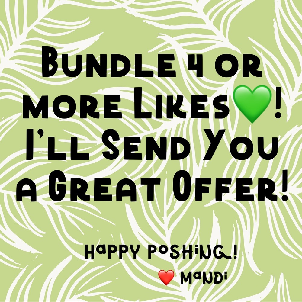 Bundle your likes for a special offer!! 💌